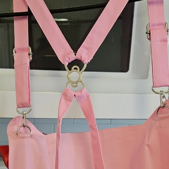 Hello Kitty Pink Apron Dress with Red Bow Dolls Kill 3X - Picture 5 of 9